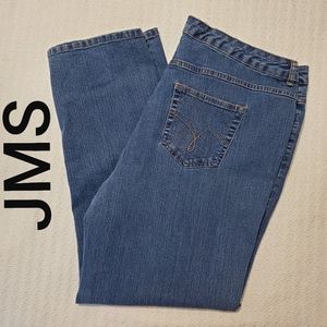 JMS Stretch Classic Denim Plus 22W Straight Leg